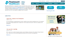 Desktop Screenshot of peamount.ie